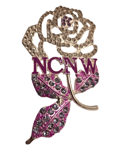 Delicate Flower - NCNW - brooch