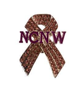 Breast Cancer Awareness - ncnw - brooch