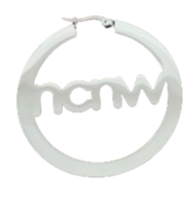 Hoops - NCNW - gold or silver