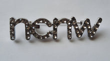 NCNW Pin (brooch) Rhinestone - Silver